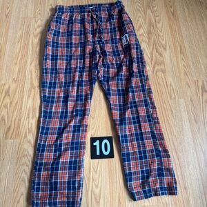 Men’s Detroit Tigers Plaid Lounge Pants S